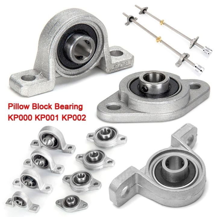 KFL000 - 10mm Self-aligning Pillow Block Bearing In Aluminum Housing Shaft Support 1594 - Foto 10