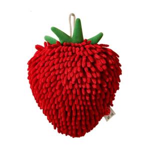 Chuối/Hình Dâu Tây nhà bếp và phòng tắm khăn lau tay mềm mại và nhanh khô trang trí theo chủ đề khăn