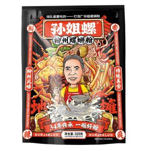 孙姐 螺蛳粉 柳州螺蛳粉 广西特产 抖音螺丝粉 SunJie LiuZhou River Snail Noodles Stinky Rice Noodles