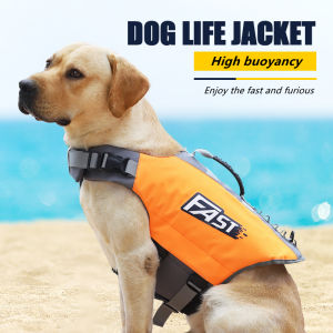 Sentexin Dog Life Jacket Super Buoyancy Pet Life Vest for Swimming Lifevest with Safety Control Rescue Handle Pet Dog Life-Saving Clothes