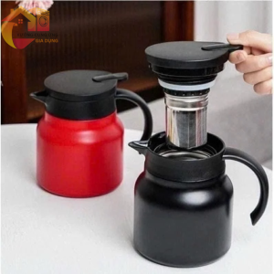 Bình Pha Trà Giữ Nhiệt 1000ml Ấm Pha Trà Lọc Trà 1L Tiện Dụng
