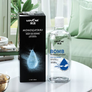 NEW Pelumas Monogatari Deep Sea Bombs Lubricant Gel 300ML Lubricant Tahan Lama Pelumas Seks Water Soluble ORI menghasilkan busa saat digosok