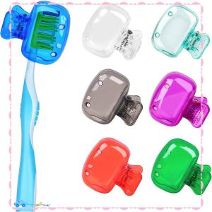 🔥【Flash Sale】🔥 ที่ครอบแปรงสีฟันแบบพกพาที่หนีบตัวป้องกันแปรงสีฟันแบบพกพา