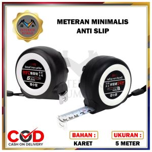Alat Ukur Meteran Tukang panjang 5 Meter Dengan Pengunci Pertukangan