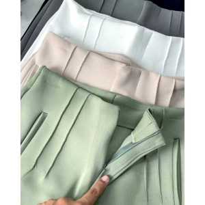 CELANA SCUBA PENSIL BASIC SLIM PANTS SAKU PASPOL