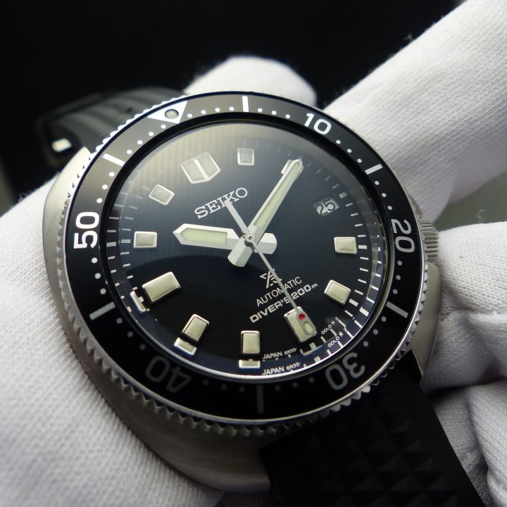 Seiko Captain Willard Turtle MOD SBDC109 Black Prospex 200M Automatic ...