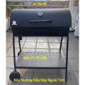 Bếp nướng bbq thùng phi, bếp nướng than hoa ngoài trời, bếp nướng inox sân vườn cao cấp, bếp nướng nắp đậy giá rẻ,. 