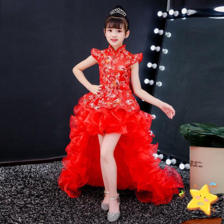 Filipiniana dress for kids Birthday Baby Girl Party Princess Formal The