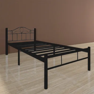[FREE SHIPPING] Single Metal Bed Frame 100% Metal Katil Bujang /Katil Bujang Warna Putih with Tilan / Katil Besi