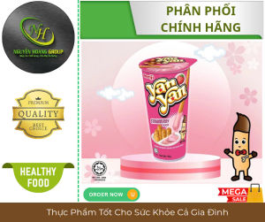 MEIJI - Bánh Yan Yan Strawberry 50g