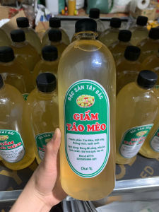 Giấm Táo Mèo Mật Ong Mù Cang Chải Lên Men Tự Nhiên Chai 1000ml Shop Tây Bắc 21
