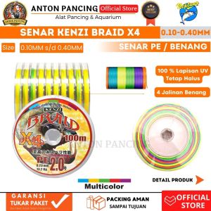 Senar Pancing Kenzi Braid X4 100m Konekting PE 0.60.81 23