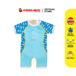 Cheekaaboo Warmiebabes Baby & Toddler Thermal Swimsuit 2mm Neoprene Wetsuit with UPF50+ Sun Protection – Keeps Kids Warm in Water (6M–4Y)
