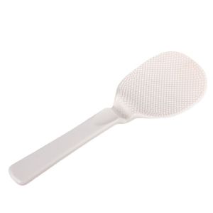 Non-Stick Japanese Rice Paddle with Suction Cup Holder – Space-Saving Rice Spoon Storage