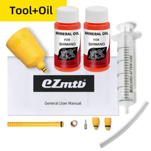 EZmtb MTB Bike Brake Bleeder Kit Oil Change Oil Injector and Changer Set for SHIMANO Tektro SRAM
