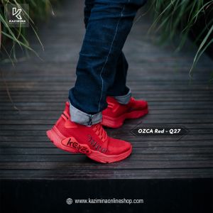 Sepatu Sneakers Pria ORIGINAL Impor Trendy Casual Terbaru 2022 | OZCA Q27 GREY
