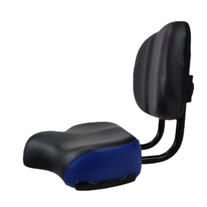 PTK52 Wide Bike Seat With Backrest Comfortable Cushion Bicycle Seat Large Waterproof Bicycle Wide Saddle Spinning Bikes