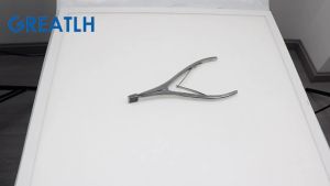 Kẹp gắp thạch cao bằng thép không gỉ GREATLH dụng cụ loại bỏ thạch cao dụng cụ chỉnh hình cho thú cưng