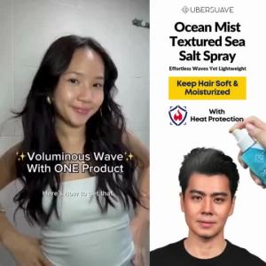 Ocean Mist Sea Salt Spray Volume Texture Effortless Styling Lightweight 200ml / 50ml Easy Wash