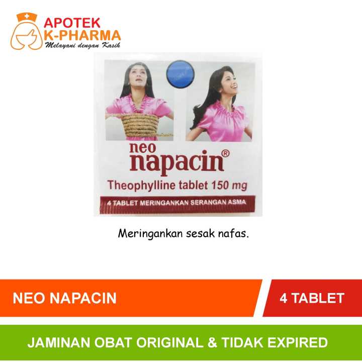 Neo Napacin ( NEW KEMASAN) Strip Isi 4 Tablet Obat Original Konimex