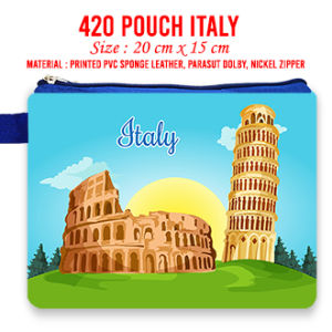 Italia Dompet Landmark Souvenir Suvenir Oleh Oleh Italy Mini Wallet Negara Dompet Panjang Pouch Mouse Pad