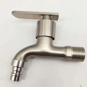 MLADEN Imitation Stainless Steel SUS304 Kitchen Bathroom Washing Machine Sink Faucet Wall Water Tap