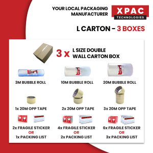 📦 Double Wall Carton Box L - 55 x 40 x 30cm | Moving Boxes | Storage Boxes | Cardboard Boxes | Corrugated Boxes | Carton Boxes