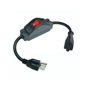 16A สายไฟต่อกันน้ำสำหรับงานกลางแจ้งใช้งานหนัก250V สายพ่วงไฟกลางแจ้งพร้อมสวิตช์ติดตั้งได้ง่าย