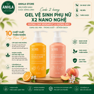 Túi Sữa Tắm Thảo Dược Gừng Nghệ Cỏ Cây Hoa Lá 1000gram vs Gel Vệ Sinh X2 Nano Nghệ 150gram