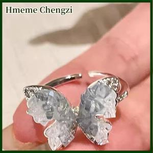 Hmeme Romantic Long Butterfly Tassel Earrings For Women Delicate Blue Butterfly Dangle Earrings Jewelry Gift