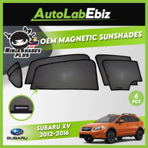 Subaru XV 2012-2016 NinjaShades Plus OEM Magnetic Car Sunshades (6pcs/set)