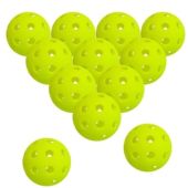 36pcs 40 Hole Pickleball Ball/Pickleball Training Ball/Pickleball Ball Outdoor for Outdoor Courts