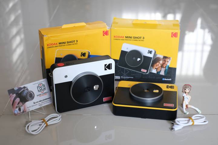 KODAK Mini Shot 3 กล้องอินสแตนท์ ถ่ายรูปพร้อมพิมพ์ได้ทันที ขนาด 3x3 ...