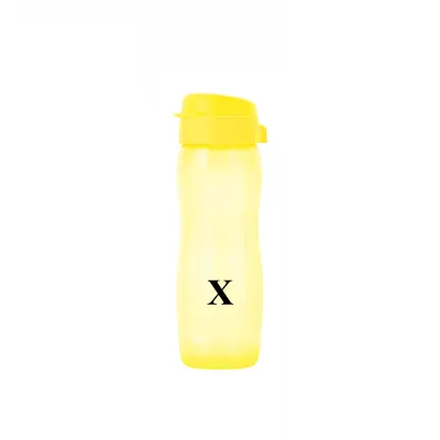 Tupperware Slim Eco Water Bottle Flip Top Cap 500ml
