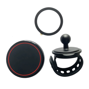 360 Adjustable Motorcycle Phone Mount Magnetic Attachment Handlebar Mount Magnetic Phone Holder for Bike Stroller