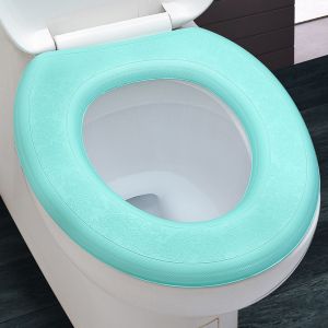 YHOME Cover Pelindung Dudukan Toilet Bentuk O Bahan Eva Lembut Untuk Kamar Mandi Pelapis Dudukan Closet /Toilet Seat Cover Eva Material / Tatakan Toilet Duduk Bahan Busa Eva Y253