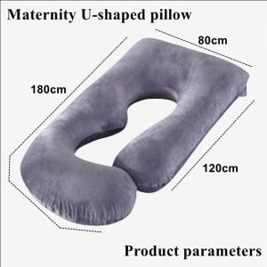 Multifunctional Pregnant Womens Pillow Side Lying Pillow Pure Cotton Detachable and Washable U-shaped Napping Pillow Cushion