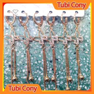 Bông tai nữ tua dài ysx mẫu B311-99-DX1 Tubi Cony - Bền Màu- Bao đổi trả trong 07 ngày