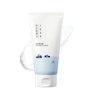 ROUND LAB 1025 Dokdo Cleanser 5.07 Fl Oz Low pH Facial Cleanser for Sensitive Skin Rich Soft Bubbles for Deep Cleansing and Makeup Removal Hydrating Face Wash with Deep Sea Water