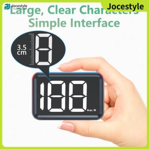 [Jocestyle] GPS KMH MPH HUD Digital Speedometer Head Up Display Digital Speed Meter Gauge Big Font Speed Car Electronics Accessories