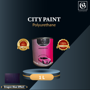 Cat PU Polyurethane City Paint Super High Quality Dragon Blue Effect 1L