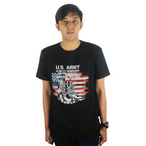 Kaos Pria Distro Bandung Bamboo Apparel US Army