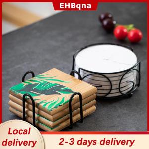 [COD]  HOT SALE Ship within 24 hours Coaster Holder Mat Storage Rack Table Mat Holder Tea Coffee Mug Placemat Storage Organizer Table Kitchen Accessories