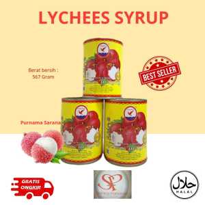 herring brand/leci kaleng/buah leci kaleng