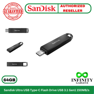 SanDisk Ultra USB Type-C 64GB Flash Drive USB 3.1 Gen1 150MB/s