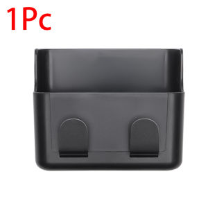 Seamital ghế xe hơi trở lại hộp lưu trữ phổ dính Giá để điện thoại với khe cắm cáp sạc