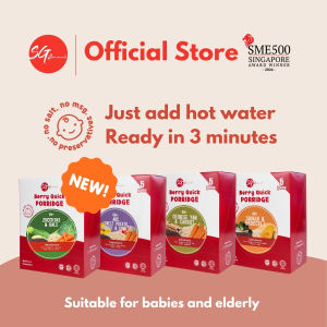 SG Homemade Berry Quick Porridge/ HALAL Baby Instant Porridge