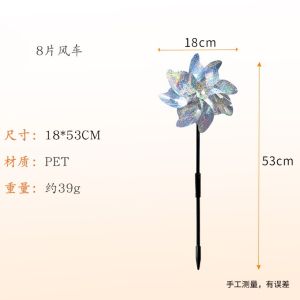 Anti Bird Repellent Scare Pinwheels Devices Bird Reflective Keep Bird Away 驱鸟风车