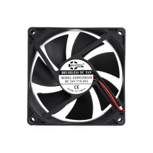 2PCS 24V Dual Ball 92mm cooling fan 90mm 9cm 92x92x25mm 0.20A 3000RPM PC Computer Cooling Fan DC Brushless cooling fan