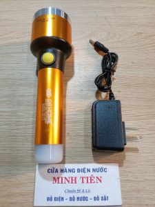 Đèn pin cầm tay G8-570 đèn LED siêu sáng với 3 chế độ sáng chiếu sáng liên tục 4.5-8h dung lượng pin 1200mAh siêu bền